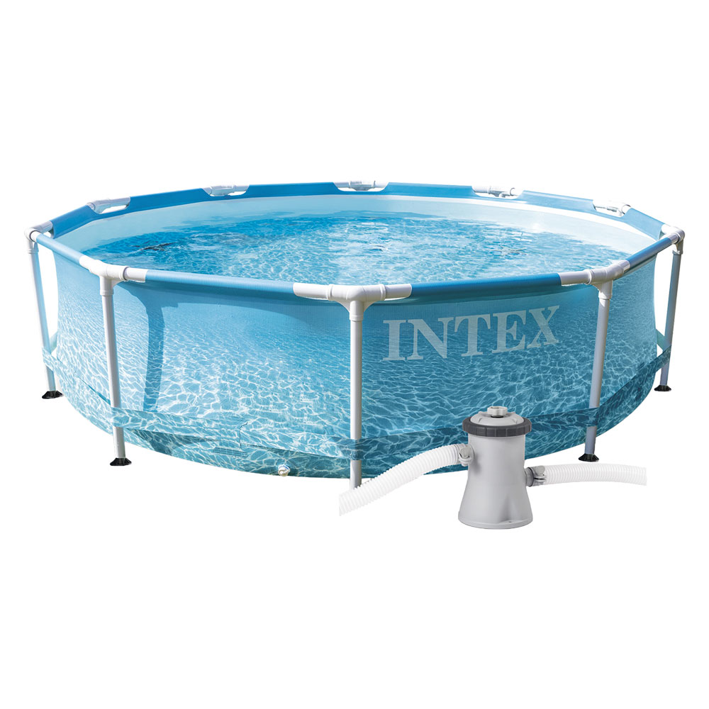 PISCINA CON TELAIO 'LINEA FRAME' cm 305 x 76 - 4485lt pompa 1250 l/h - immagine 1