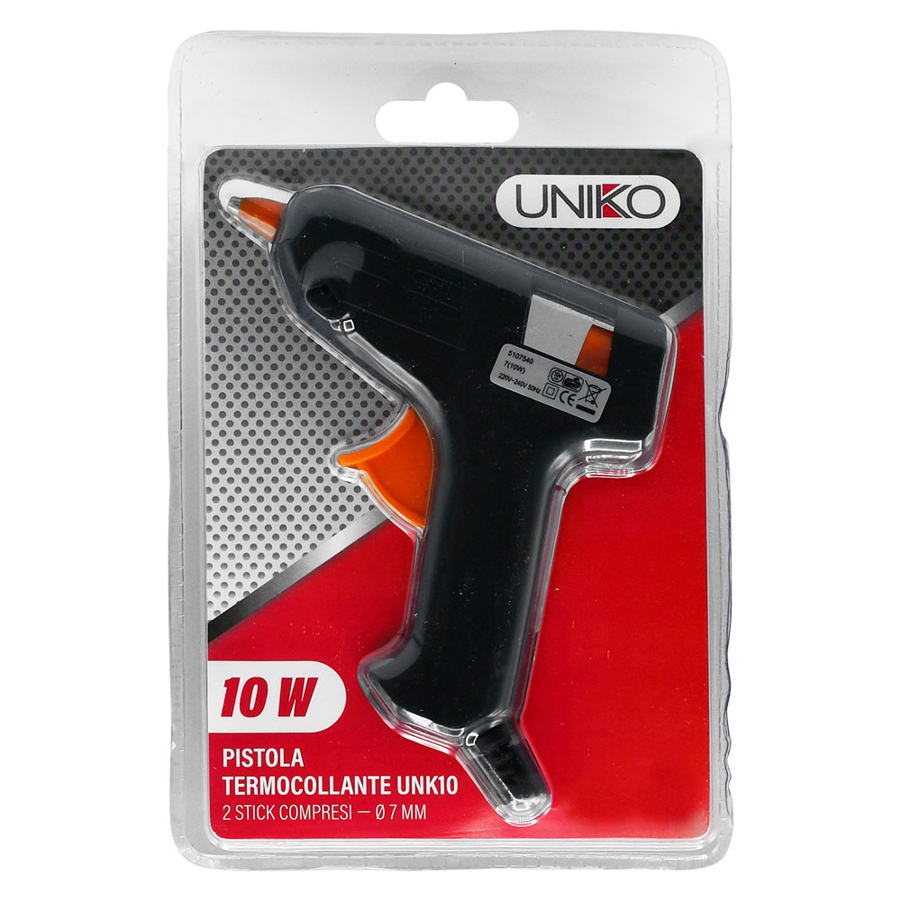 PISTOLA TERMOCOLLANTE 'UNK' UNK10-7 10 W per colla ø mm 7 - immagine 1