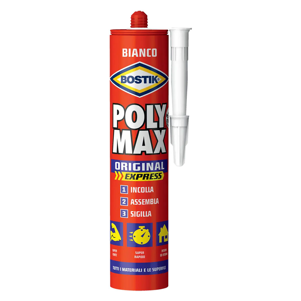 ADESIVO SIGILLANTE UNIVERSALE 'POLY MAX' ORIGINAL - immagine 1