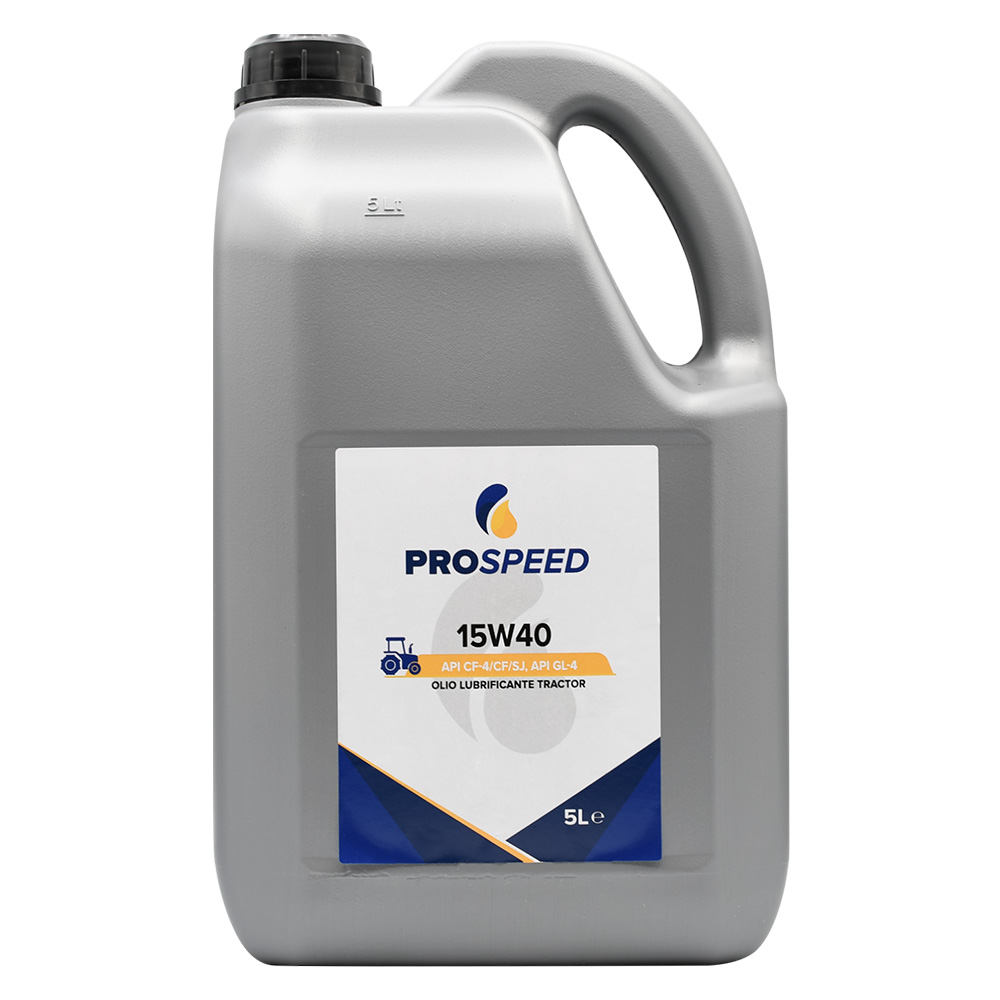 OLIO LUBRIFICANTE PER MACCHINE AGRICOLE 'TRACTOR' 15W40 - tipo STOU - 4 Pezzi - immagine 1