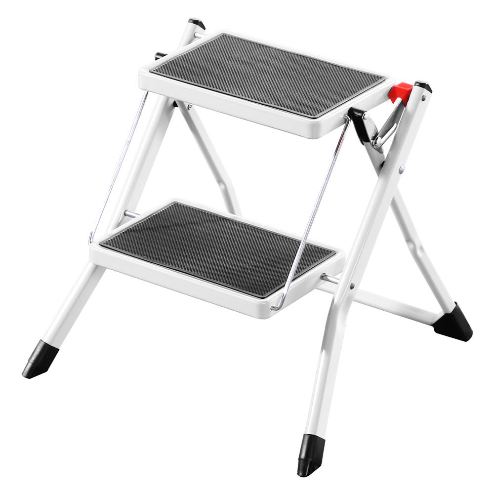 SGABELLO APRIBILE GRADINO CON TAPPETINO 'KLOSE' 2 gradini - aperto cm. 49 x 48,8 x h.44,5 - immagine 1