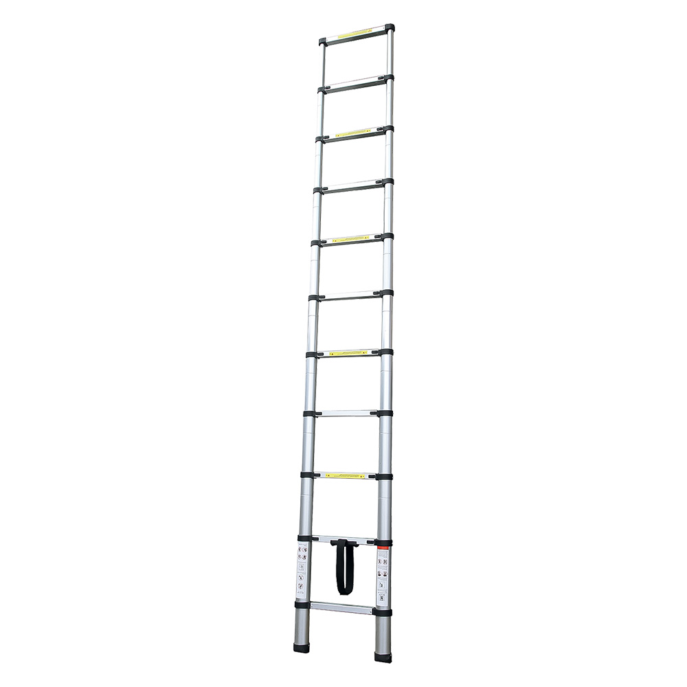 SCALA TELESCOPICA 10 gr. ap. cm 320 / ch. cm 80 - immagine 1