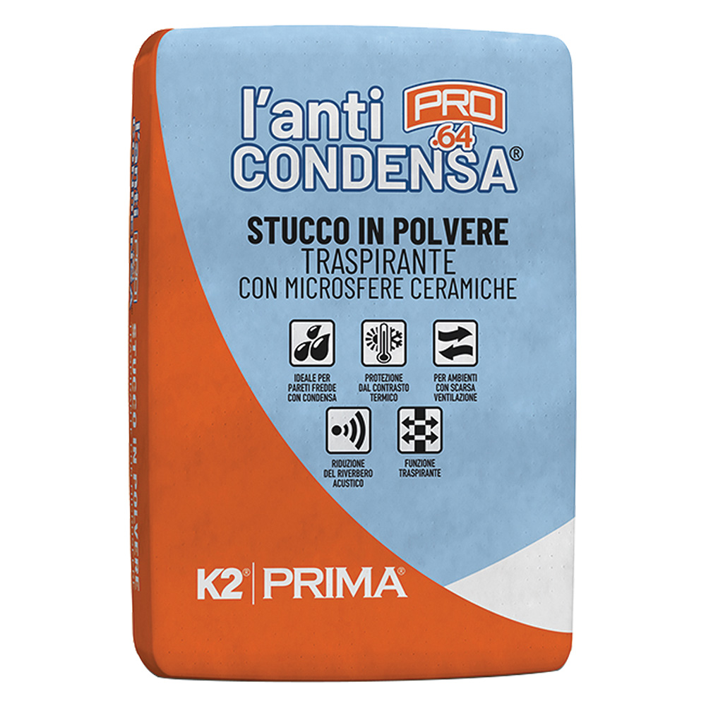 STUCCO IN POLVERE 'ANTICONDENSA' Kg. 4 - 4 Pezzi - immagine 1