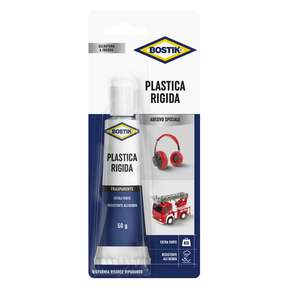 ADESIVO 'PLASTICA RIGIDA' gr. 50 - immagine 1