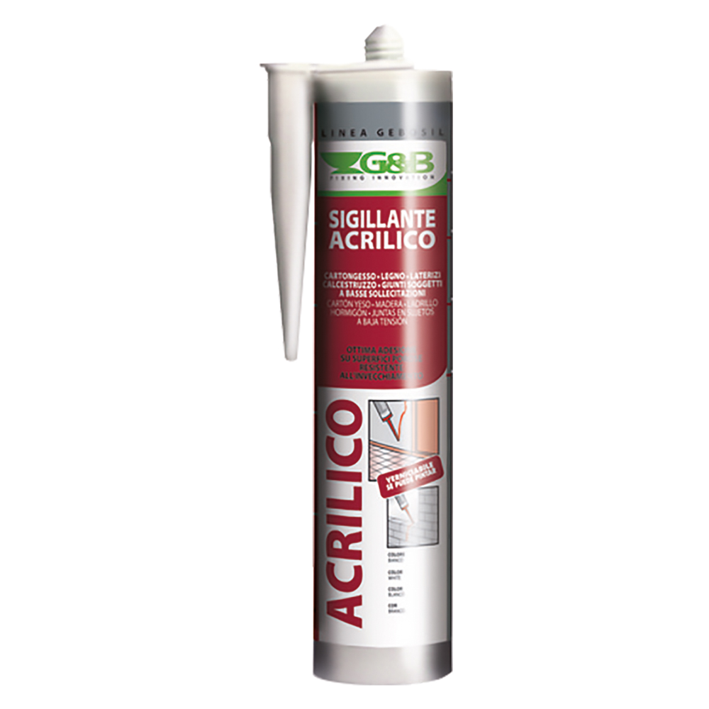 SILICONE ACRILICO 'GEBOSIL' - 24 Pezzi - immagine 1
