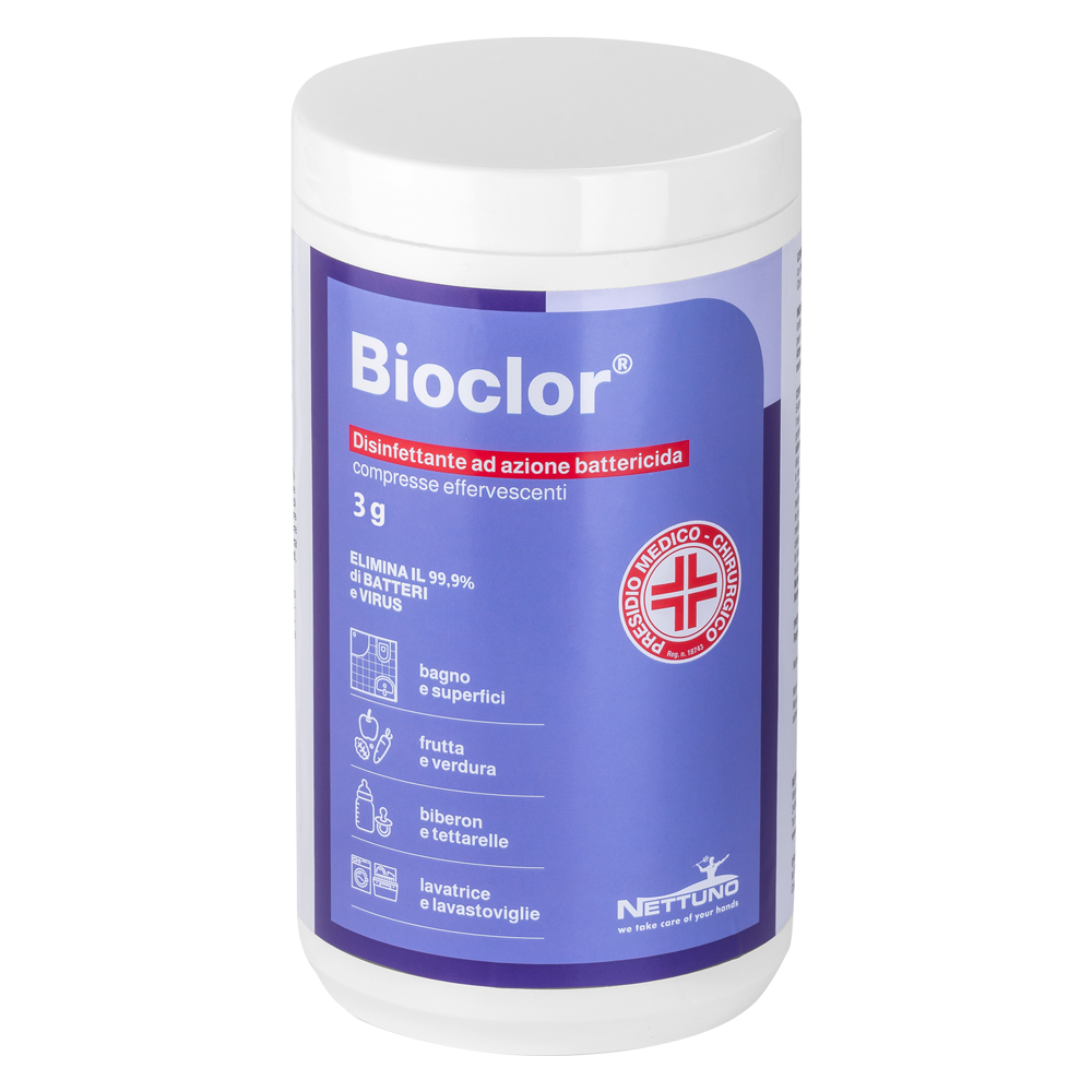 DISINFETTANTE CLOROATTIVO 'BIOCLOR' gr 500 - 6 Pezzi - immagine 1