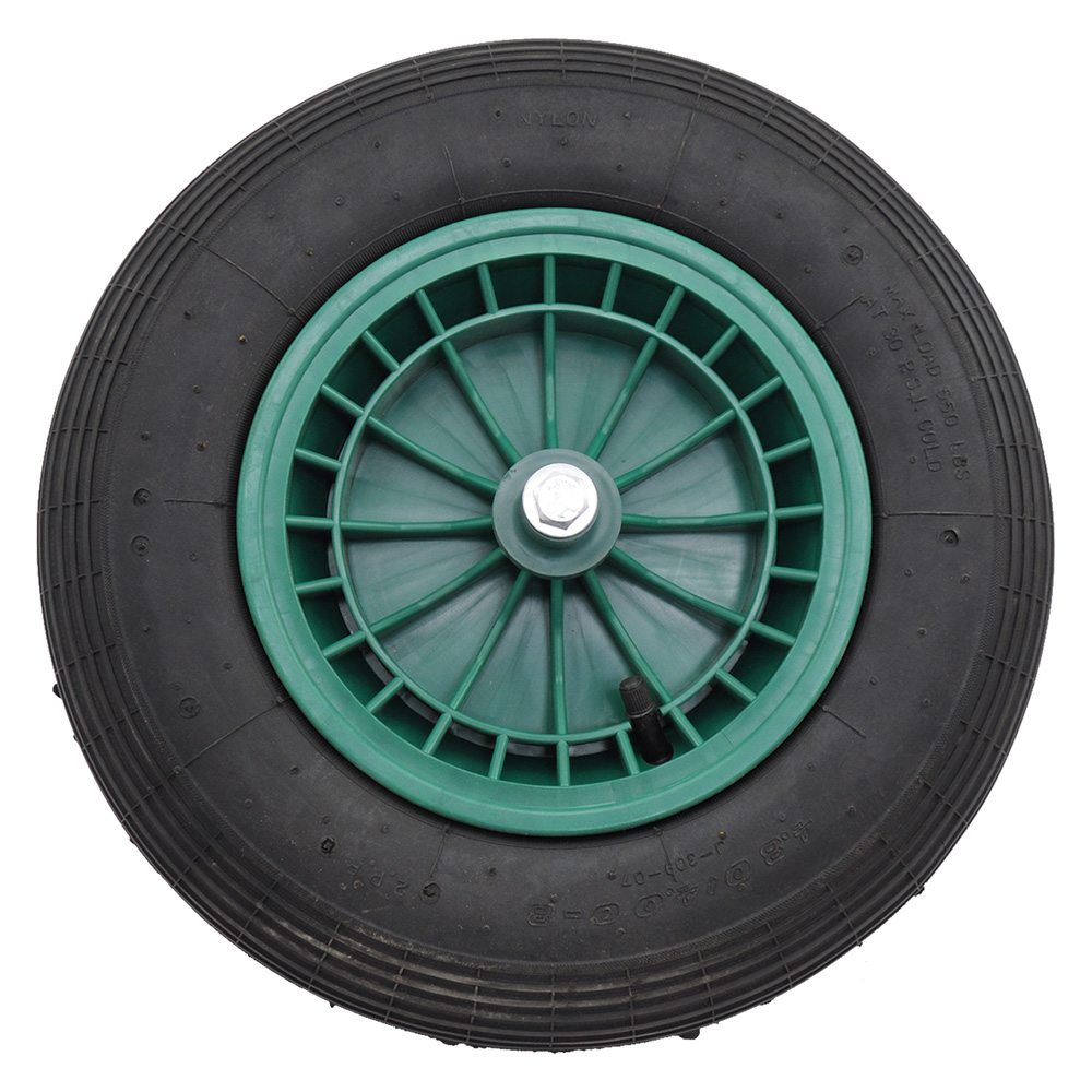 RUOTA PNEUMATICA PER CARRIOLA DISCO PVC mm. 400x100 - immagine 1