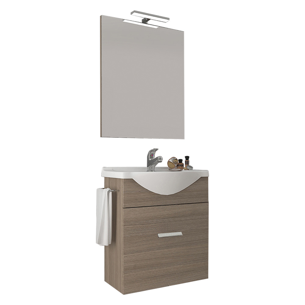 MOBILE BAGNO 'ZAFFIRO' base 58 x 47,5 x h.65 - 2 ante - immagine 1