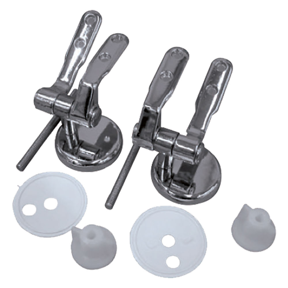 CERNIERA FISSAGGIO PER SEDILE WC 2 pz - 8 Confezioni - immagine 1