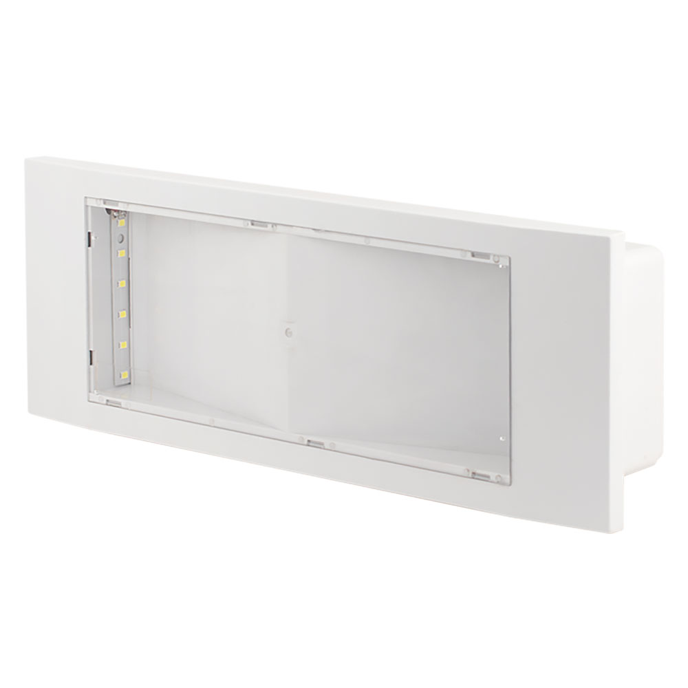 LAMPADA EMERGENZA DA PARETE 'SE' '300 SE' 2W / led - cm.29,3 x 10,2 x 5,5 - 130 lumen - immagine 1