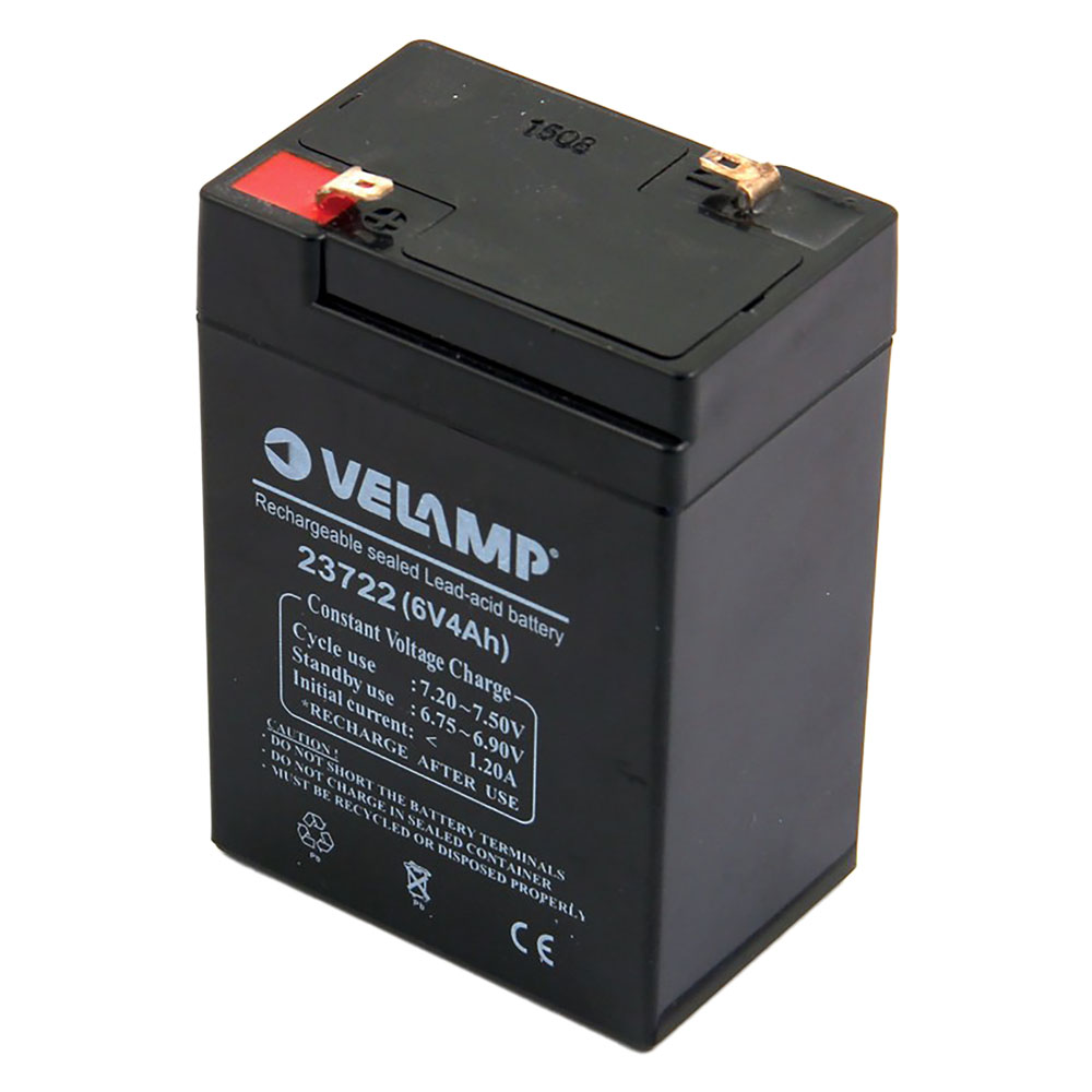 BATTERIA RICARICABILE mm.70 x 48 x h.107 - 4 Ah - immagine 1