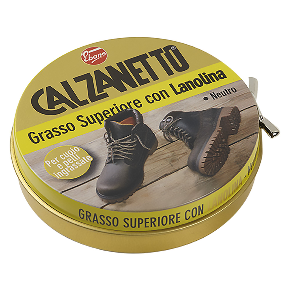GRASSO PROTETTIVO IN PASTA PER SCARPE 'CALZANETTO' ml 100 - 12 Pezzi - immagine 1