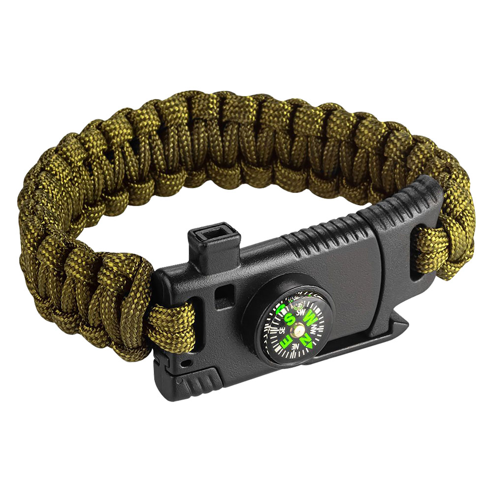 BRACCIALE DA ESCURSIONE 5 IN 1 colore verde - immagine 1