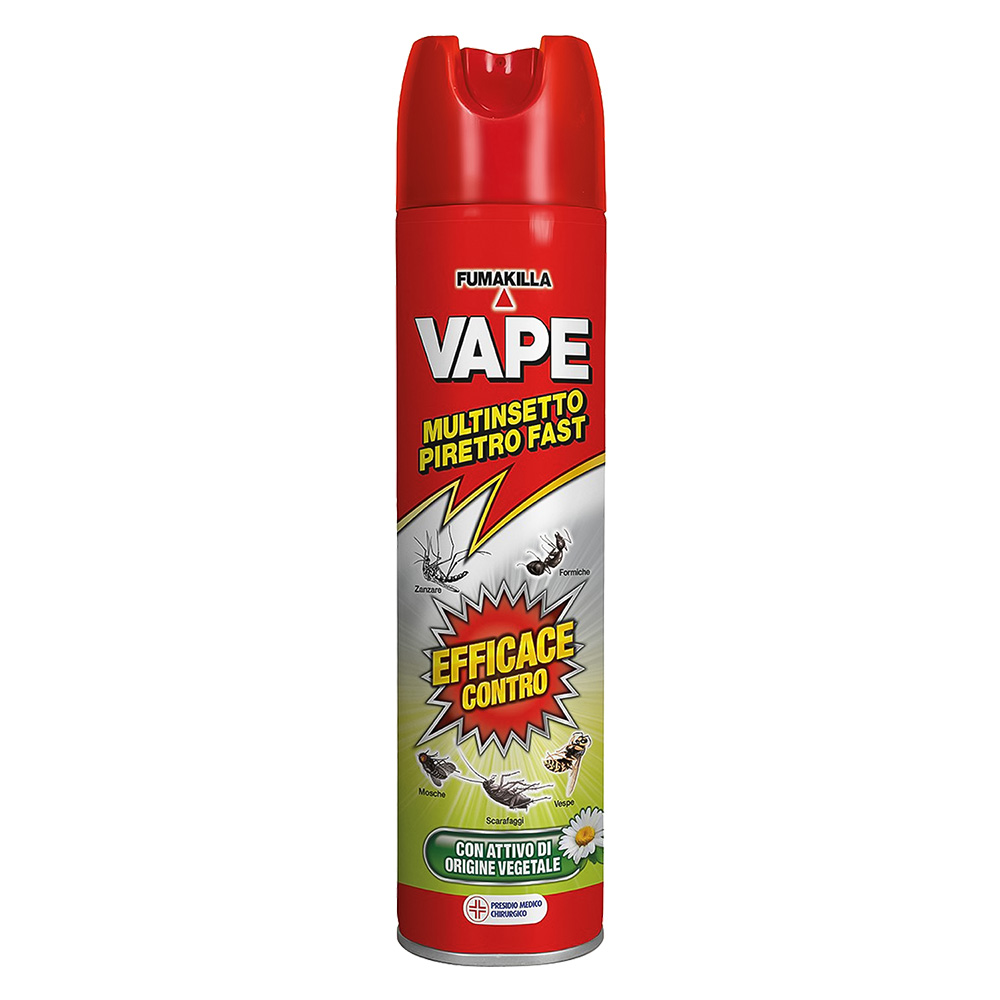 INSETTICIDA SPRAY 'MOSCHE E ZANZARE' ml 400 - immagine 1