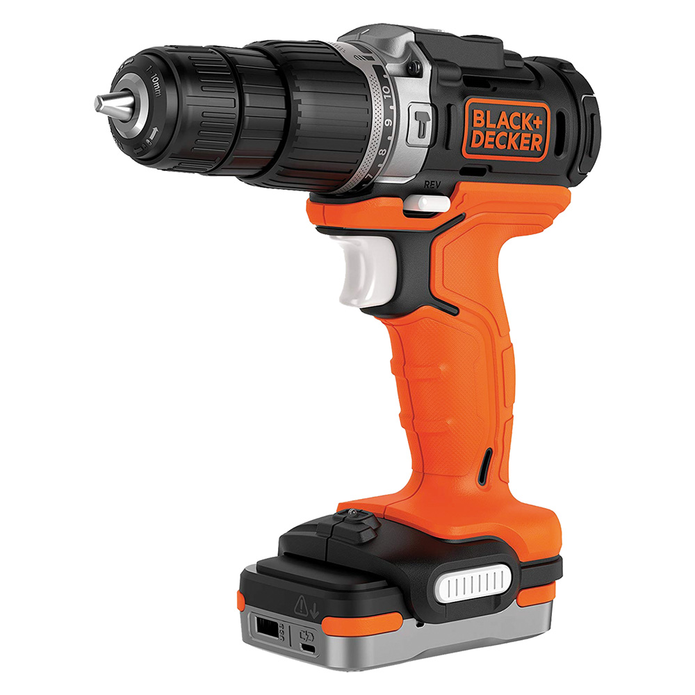 TRAPANO AVVITATORE A BATTERIA CON PERCUSSIONE 'BDCHD12S1-QW' 12V - 1,5 ah Litio - immagine 1