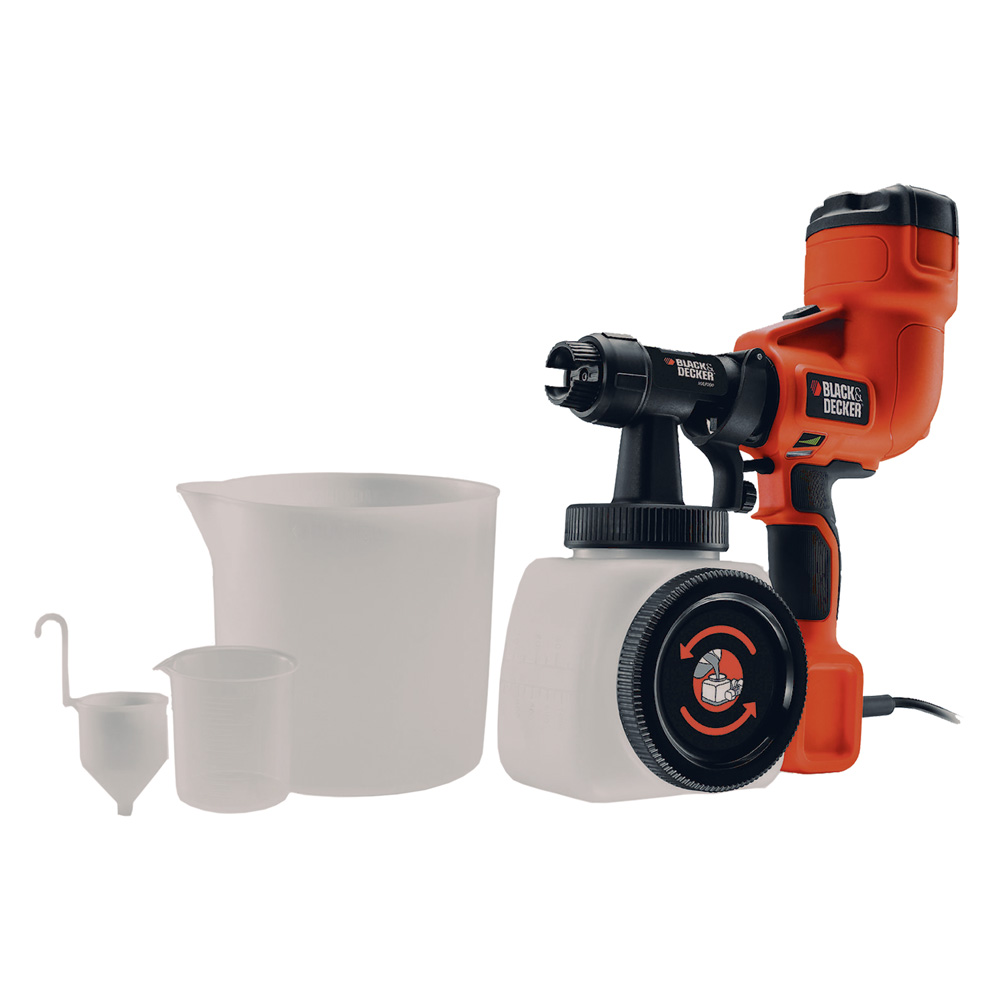 PISTOLA PER VERNICIATURA A SPRUZZO 'HVLP200C-IT' 400 W - barattolo 1200 ml - immagine 1