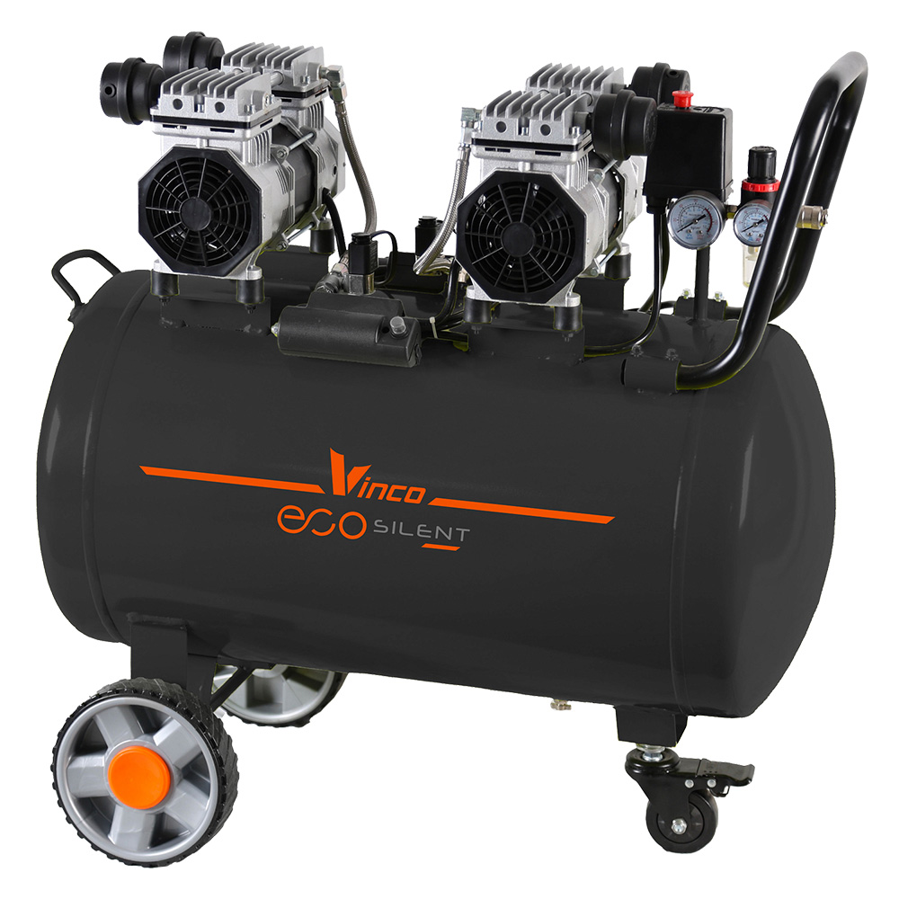 COMPRESSORE SILENZIATO 'ECOSILENT' lt.100 - hp 3 - oil free - immagine 1