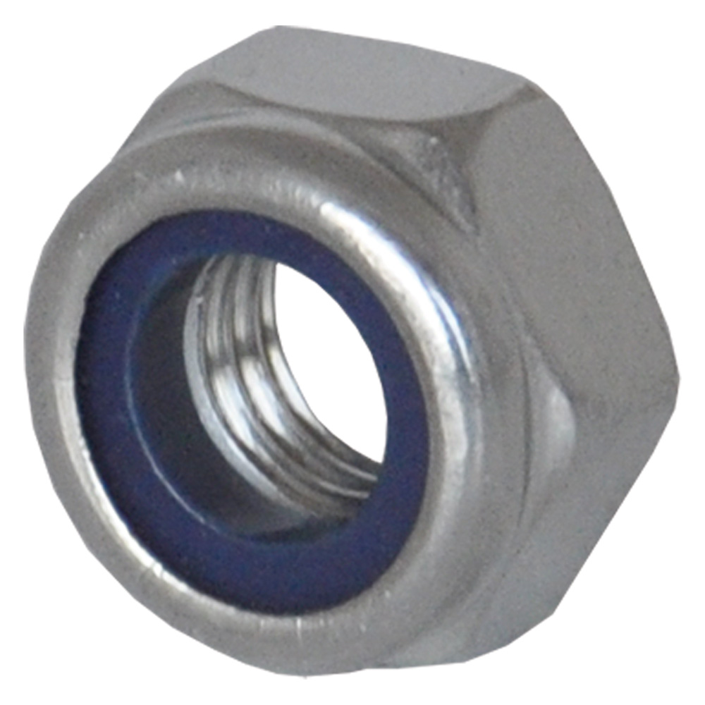 DADO ESAGONALE AUTOBLOCCANTE INOX A2 - (50 pezzi) - immagine 1